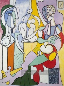 Le sculpteur 3 1931 cubisme Pablo Picasso Peinture à l'huile